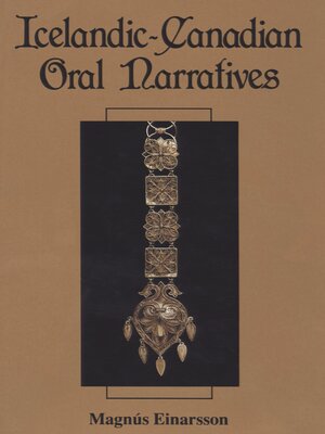 cover image of Icelandic-canadian Oral Narratives